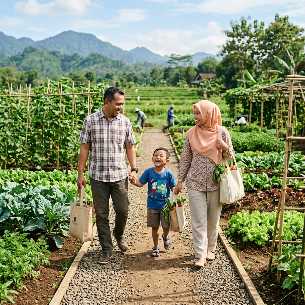 Kunjungan keluarga bahagia